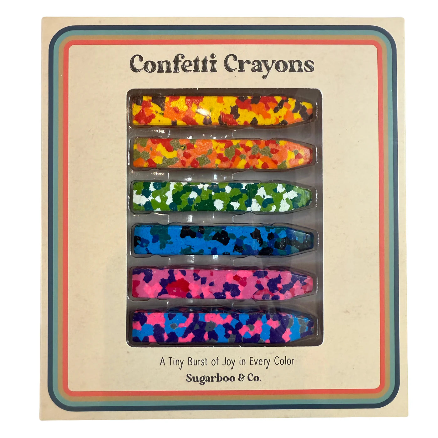 Confetti Crayons