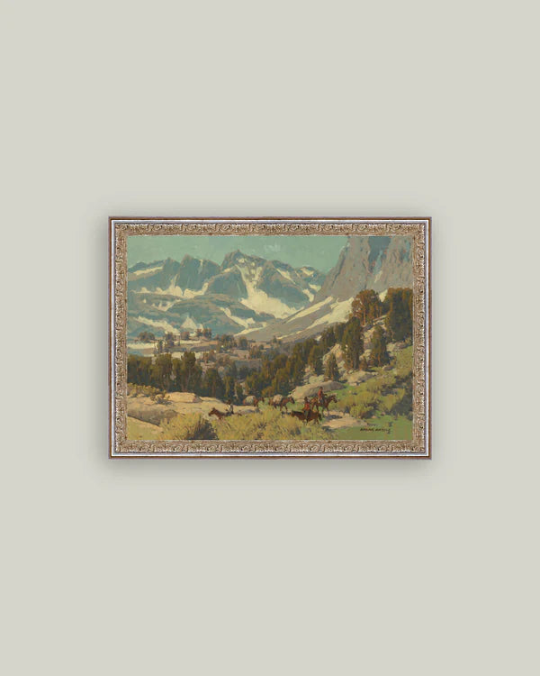 Sierra Grande Pack Train Print