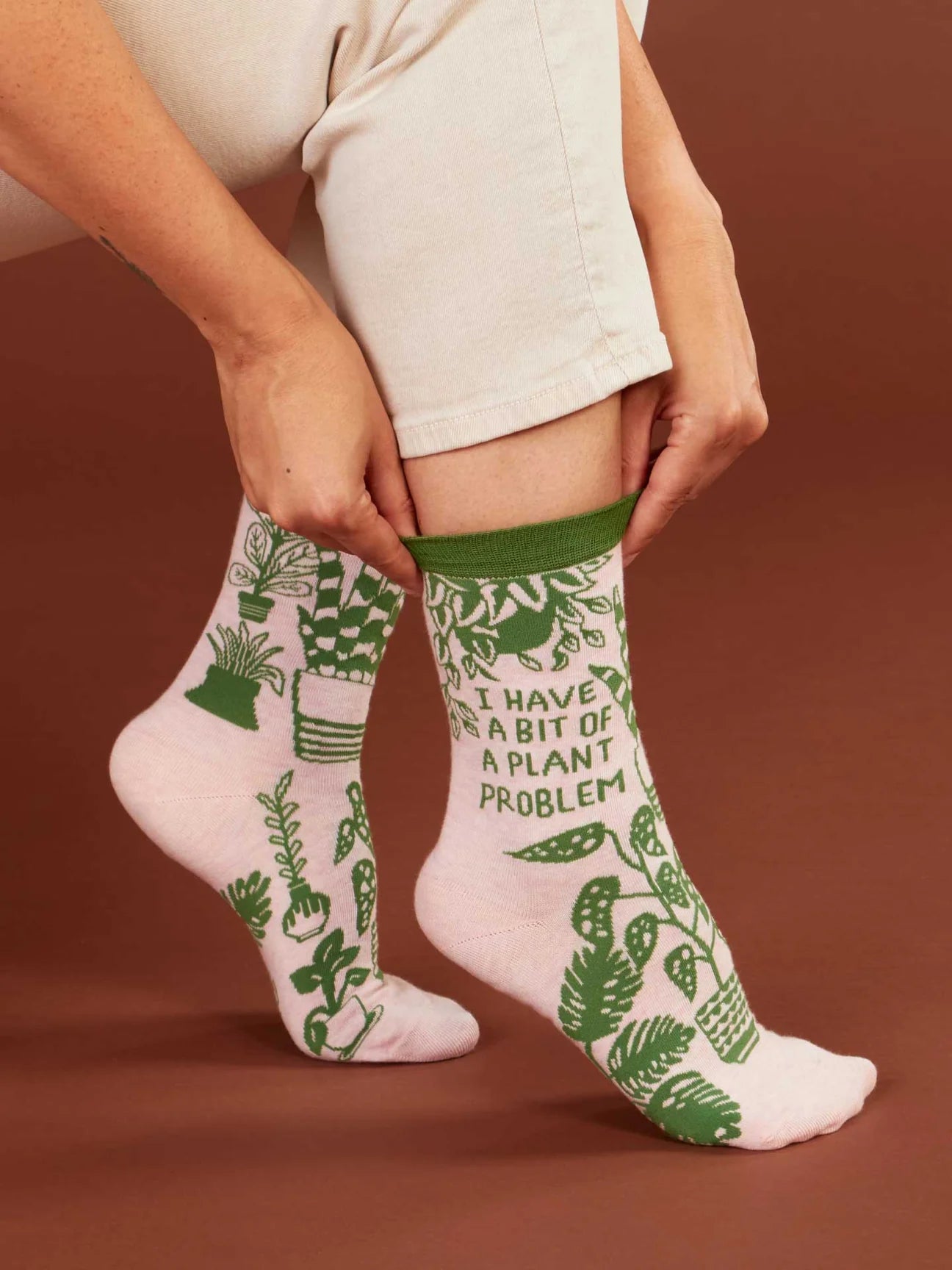 Plant Problem Crew Socks