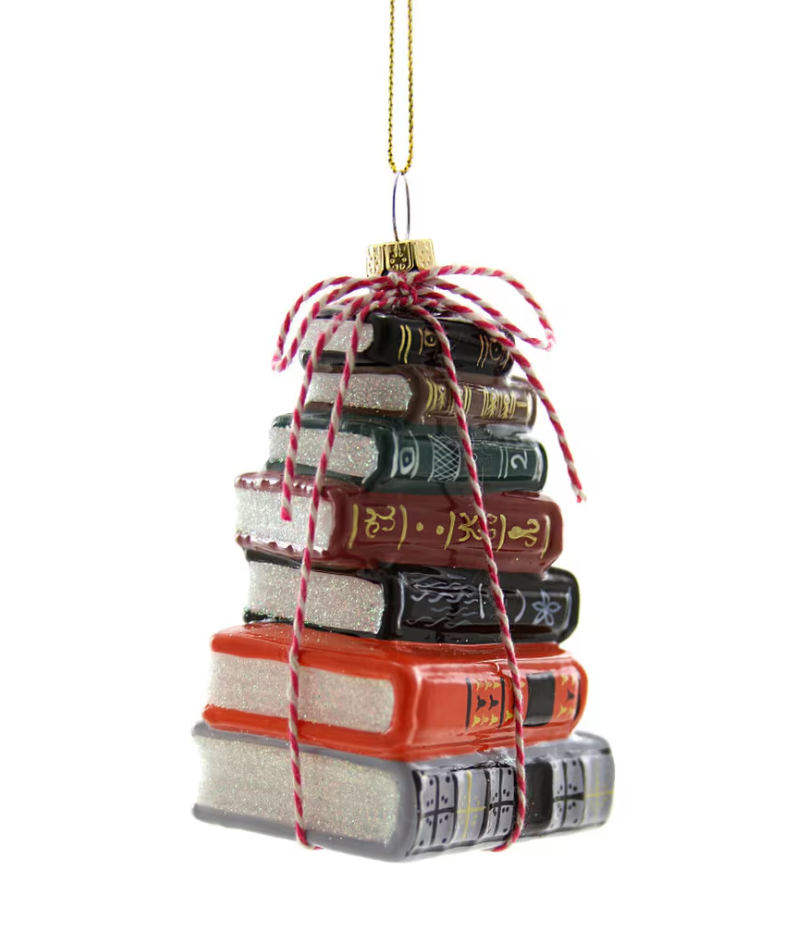 Stacked Tomes Ornament