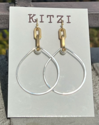 Kitzi Chained to Hoop Earring