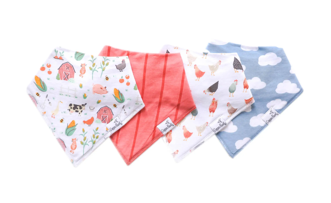 Farmstead Bandana Bibs