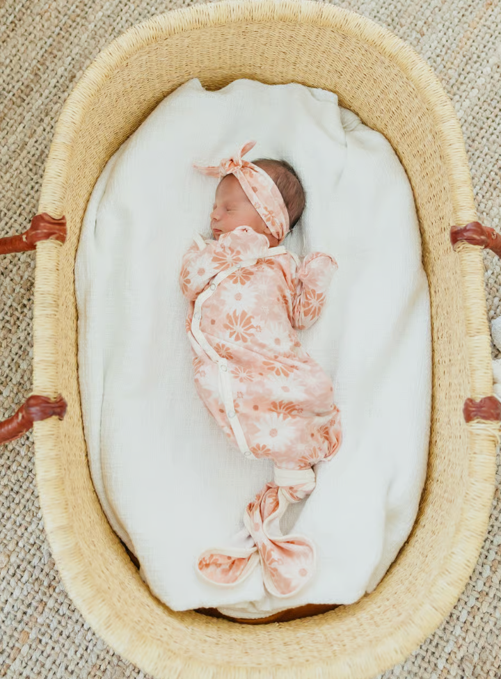 Penny Newborn Knotted Gown