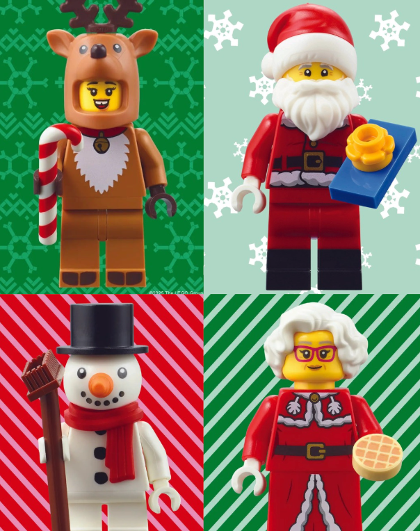 Lego Mystery Minifigure Mini Puzzle