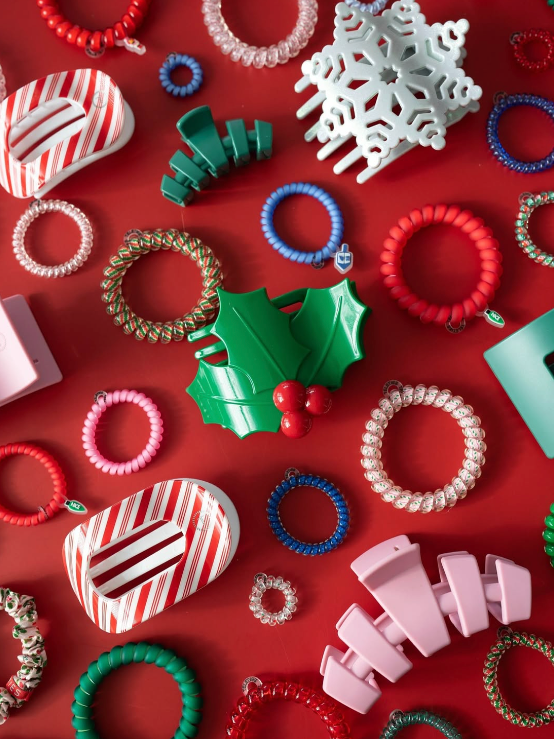 Merry Pinkmas Classic Hair Clip Teleties