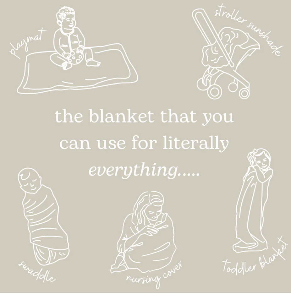 Spring Chickens Everything Blanket