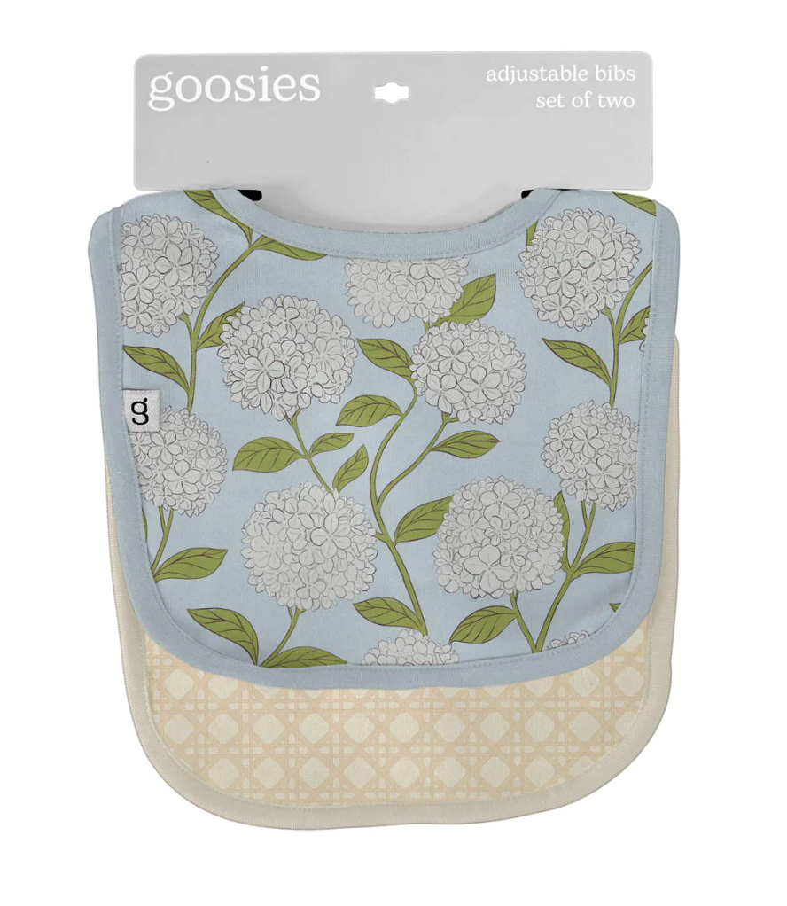 Hydrangeas Bib Set