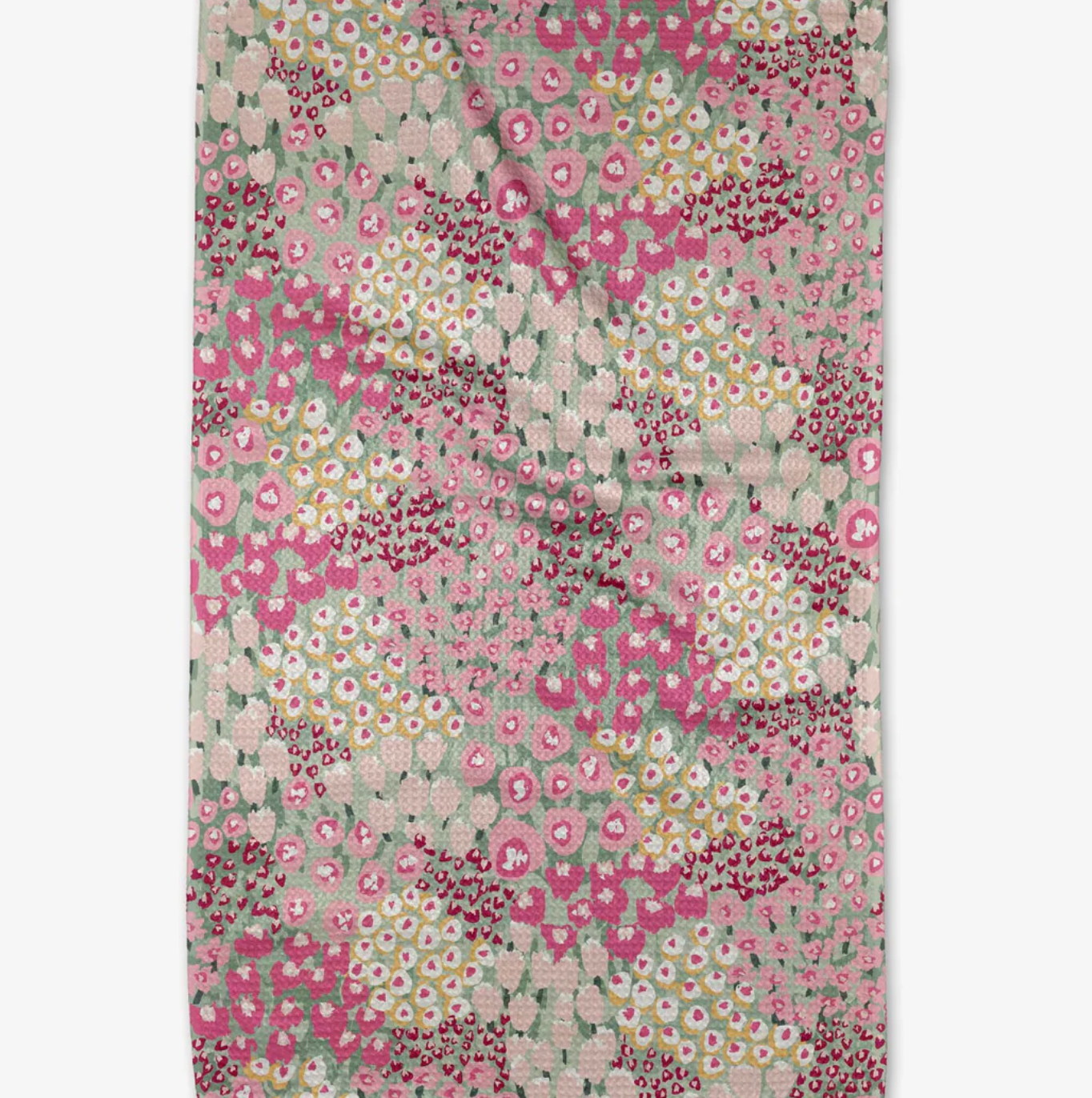 Bloomed for Spring Geometry Tea Towel