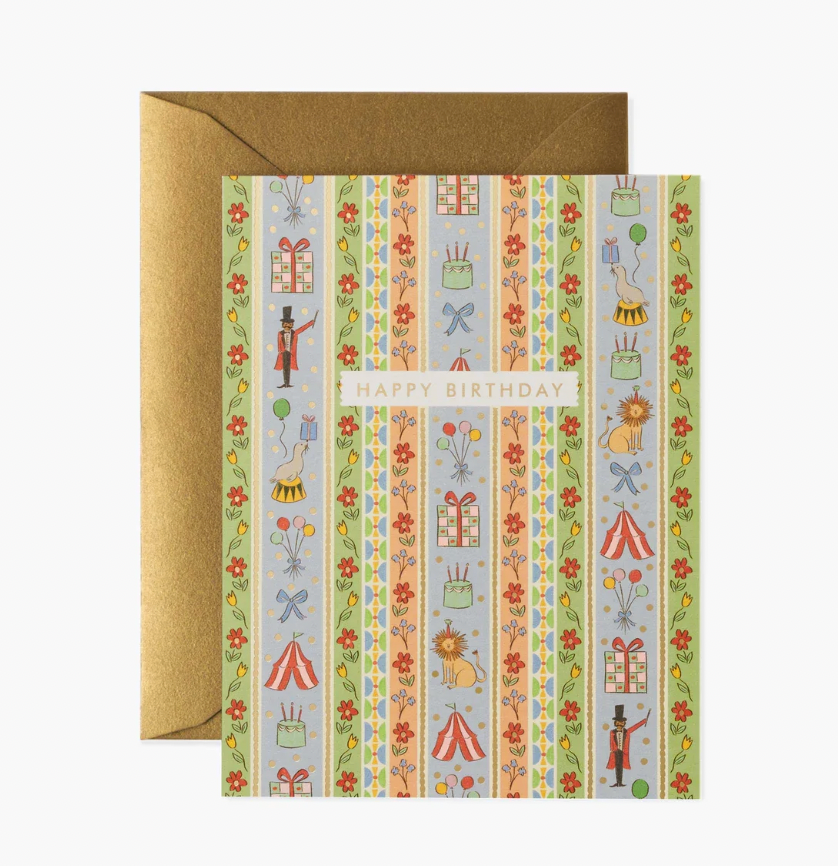 Carnival Birthday Card