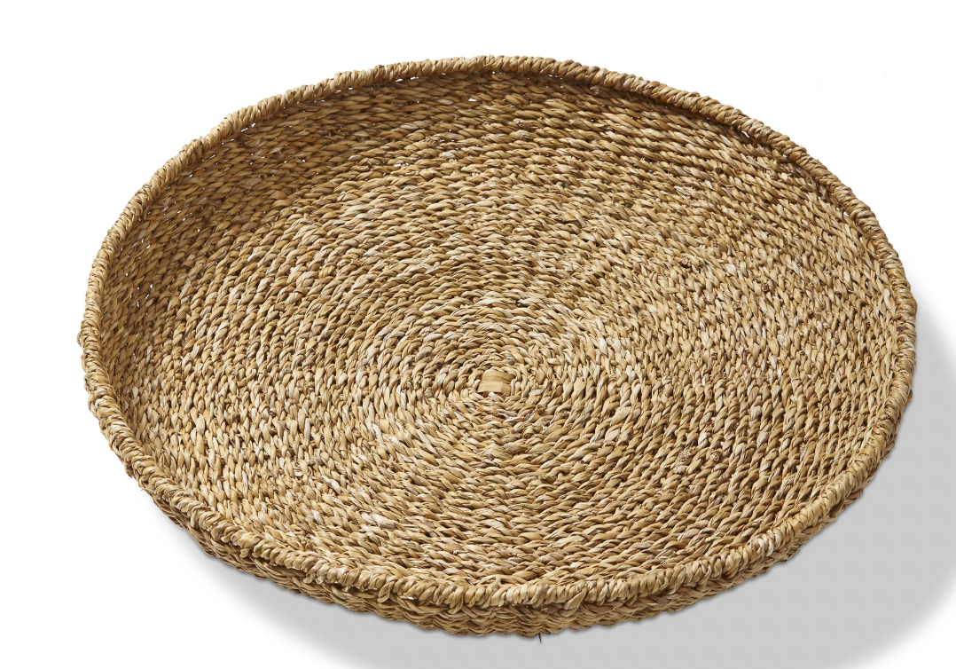 Seagrass Round Tray