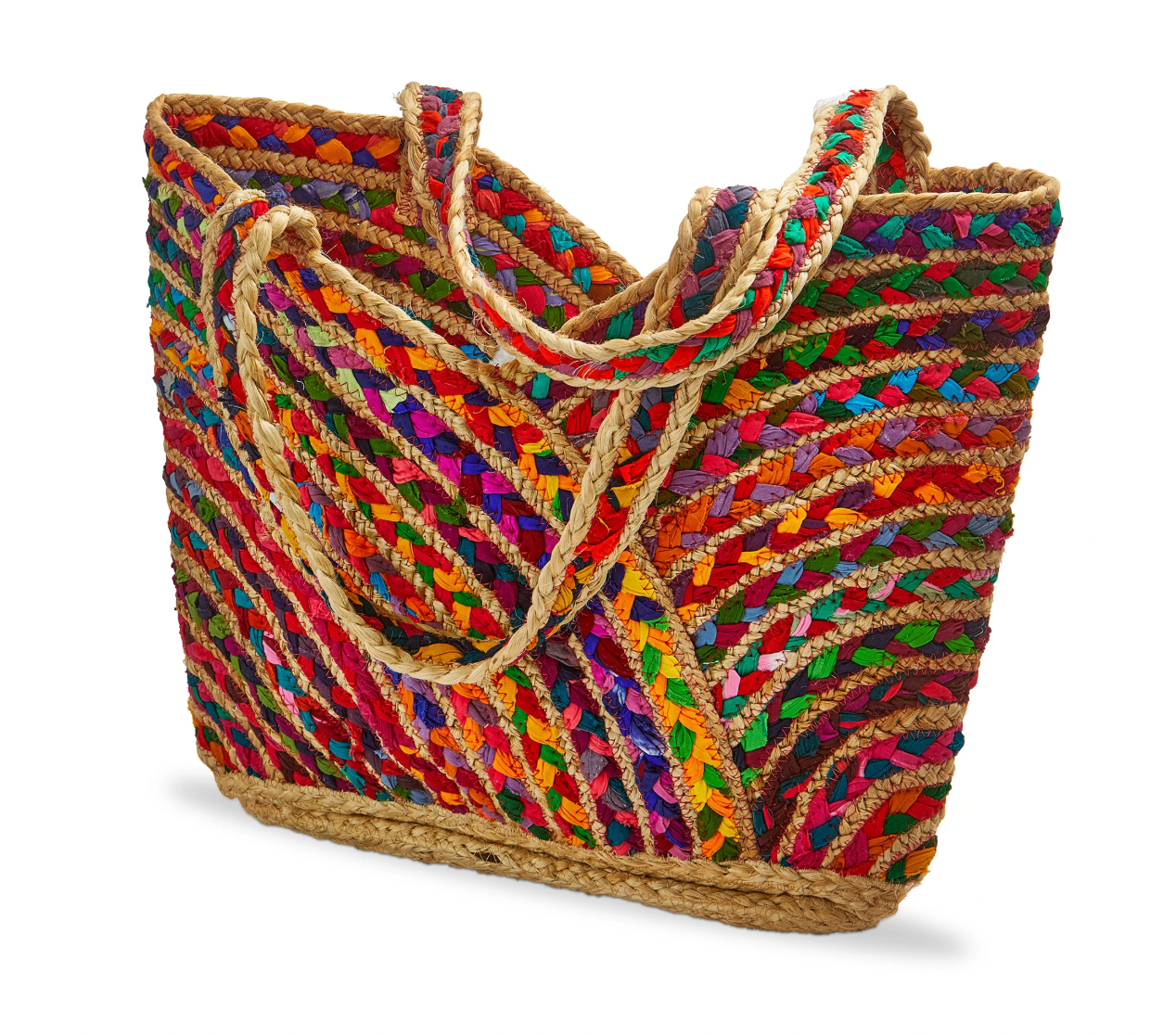 Braided Jute Tote