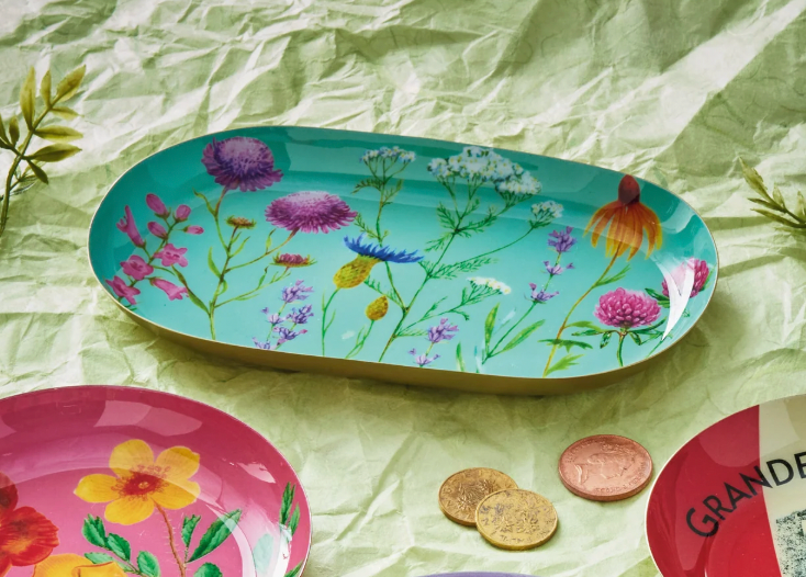 Wildflowers Trinket Tray