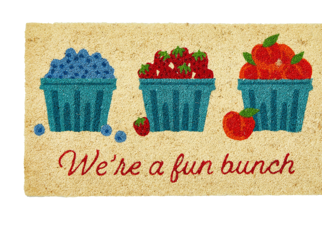 We're a Fun Bunch Doormat