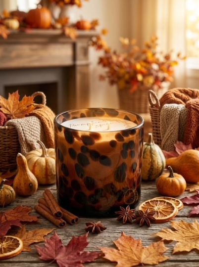 Tortoise Pumpkin Spice Candle