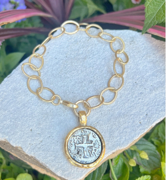 Kitzi Cross Charm Bracelet