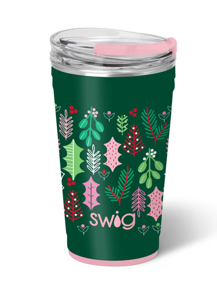 Merry Mistletoe Party Cup 24oz