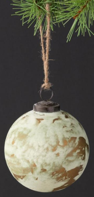 Frosted Ornament