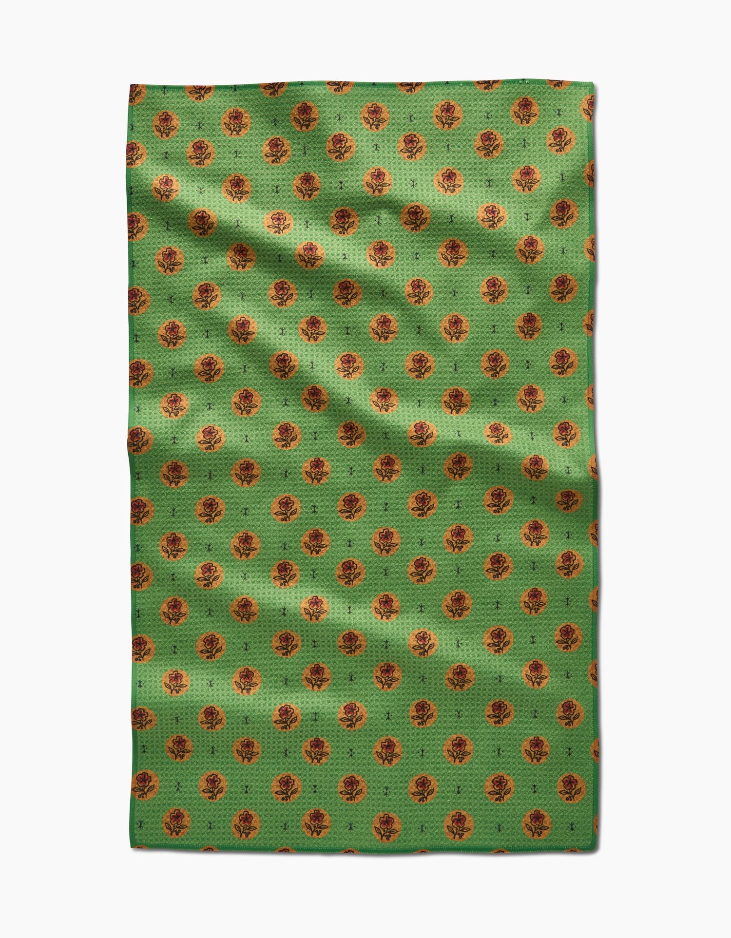 Artisanal Floral Tea Towel