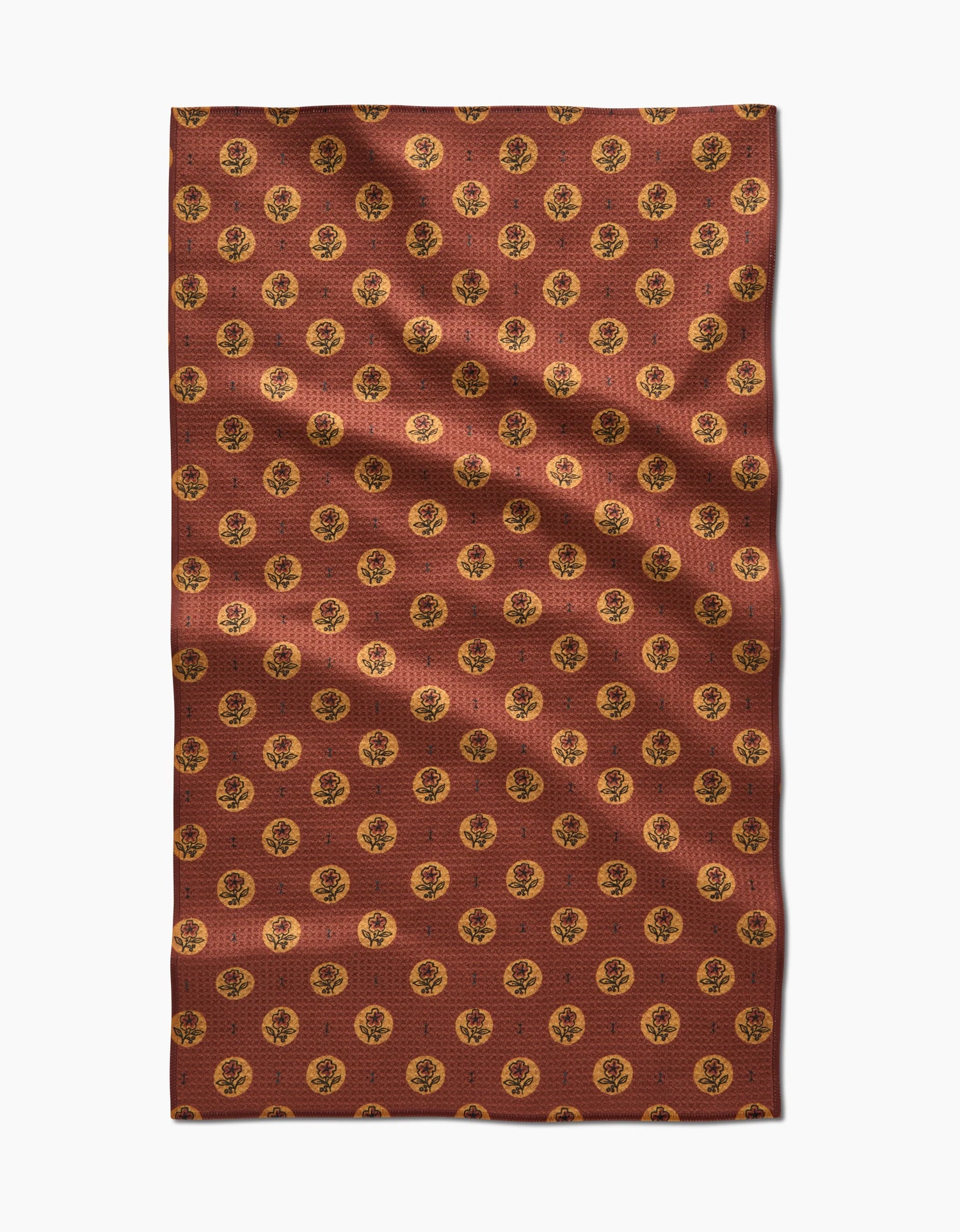 Artisanal Floral Tea Towel