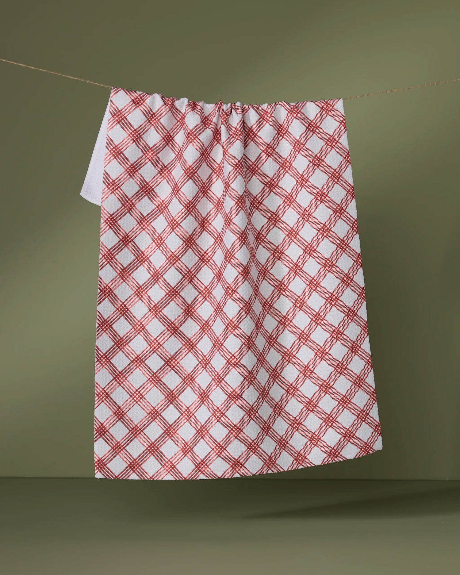 Crimson Wrap Tea Towel