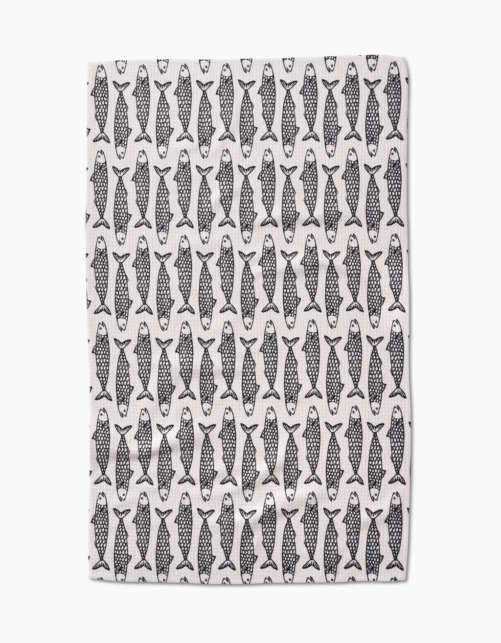 Fish Friends Geometry Tea Towel