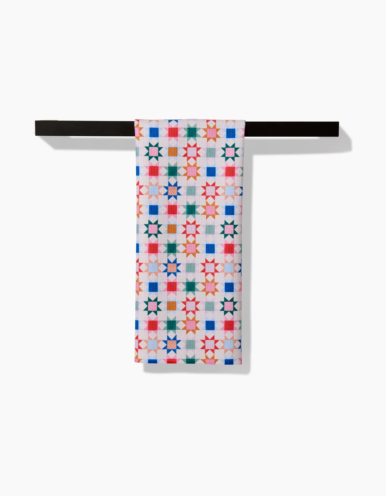 Patchwork Picnic Geometry Tea Towel