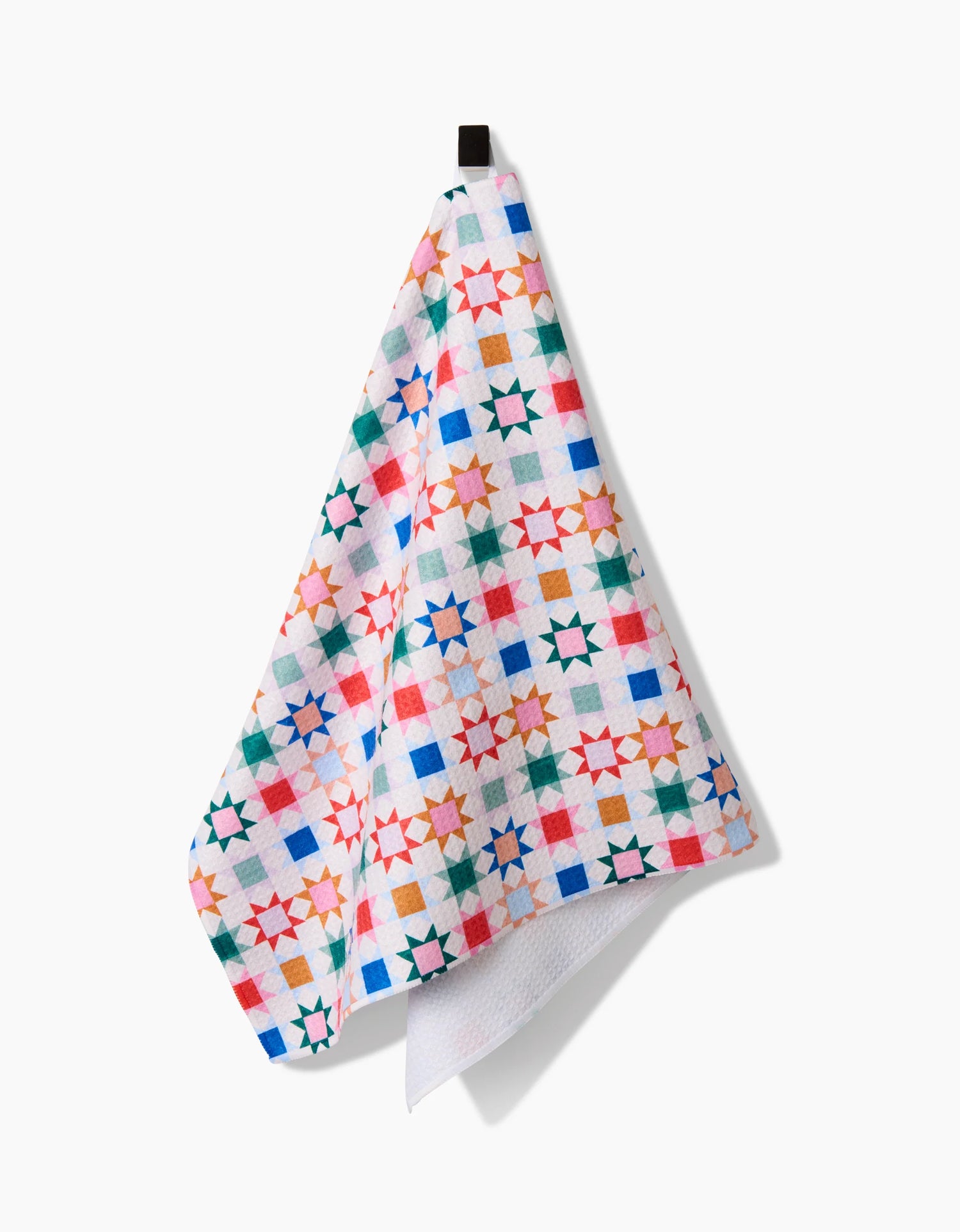Patchwork Picnic Geometry Tea Towel