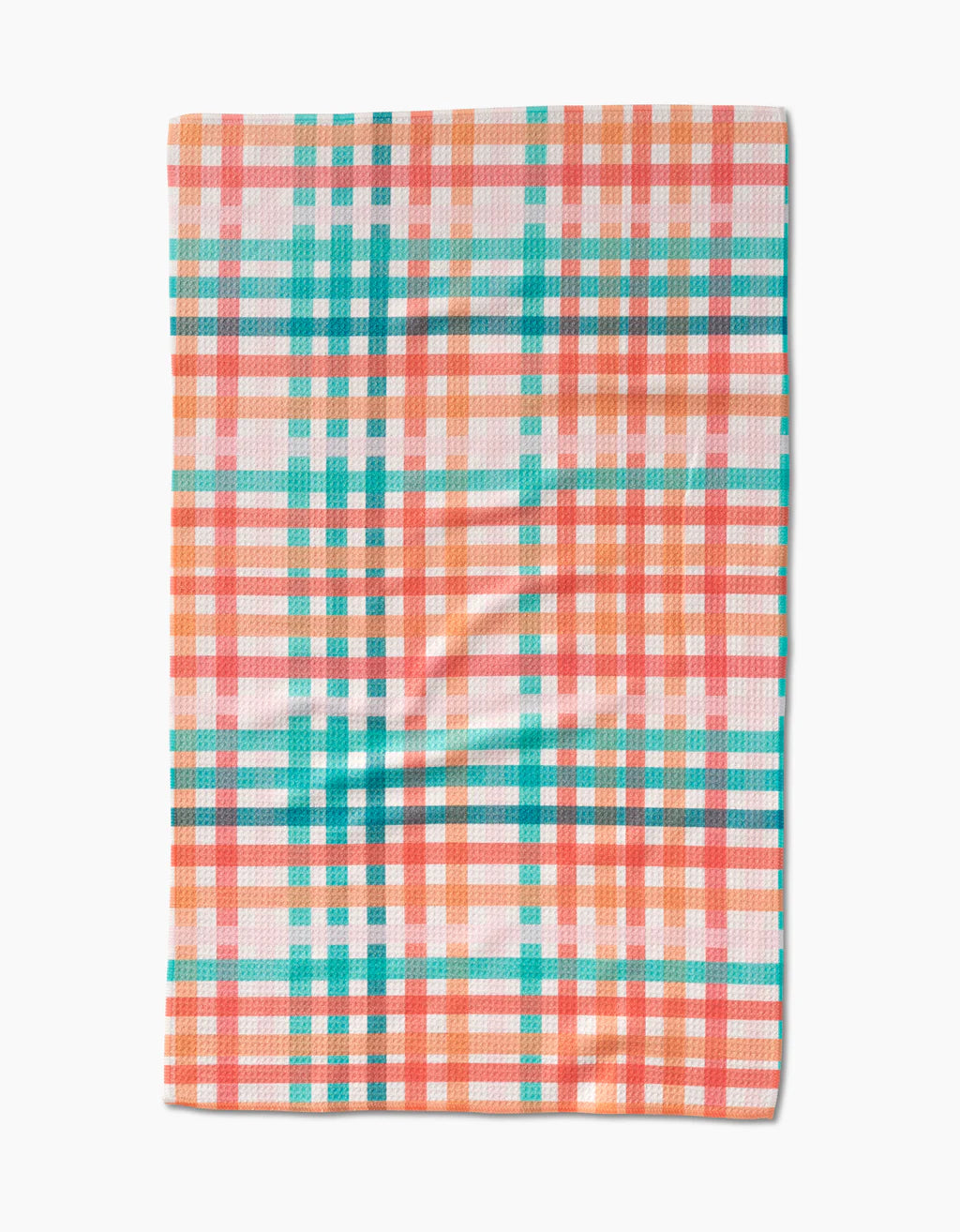 Pick Me Gingham Geometry Tea Towel