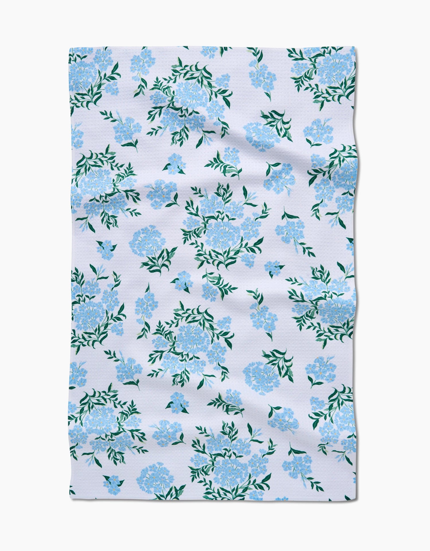 Plumbago Geometry Tea Towel
