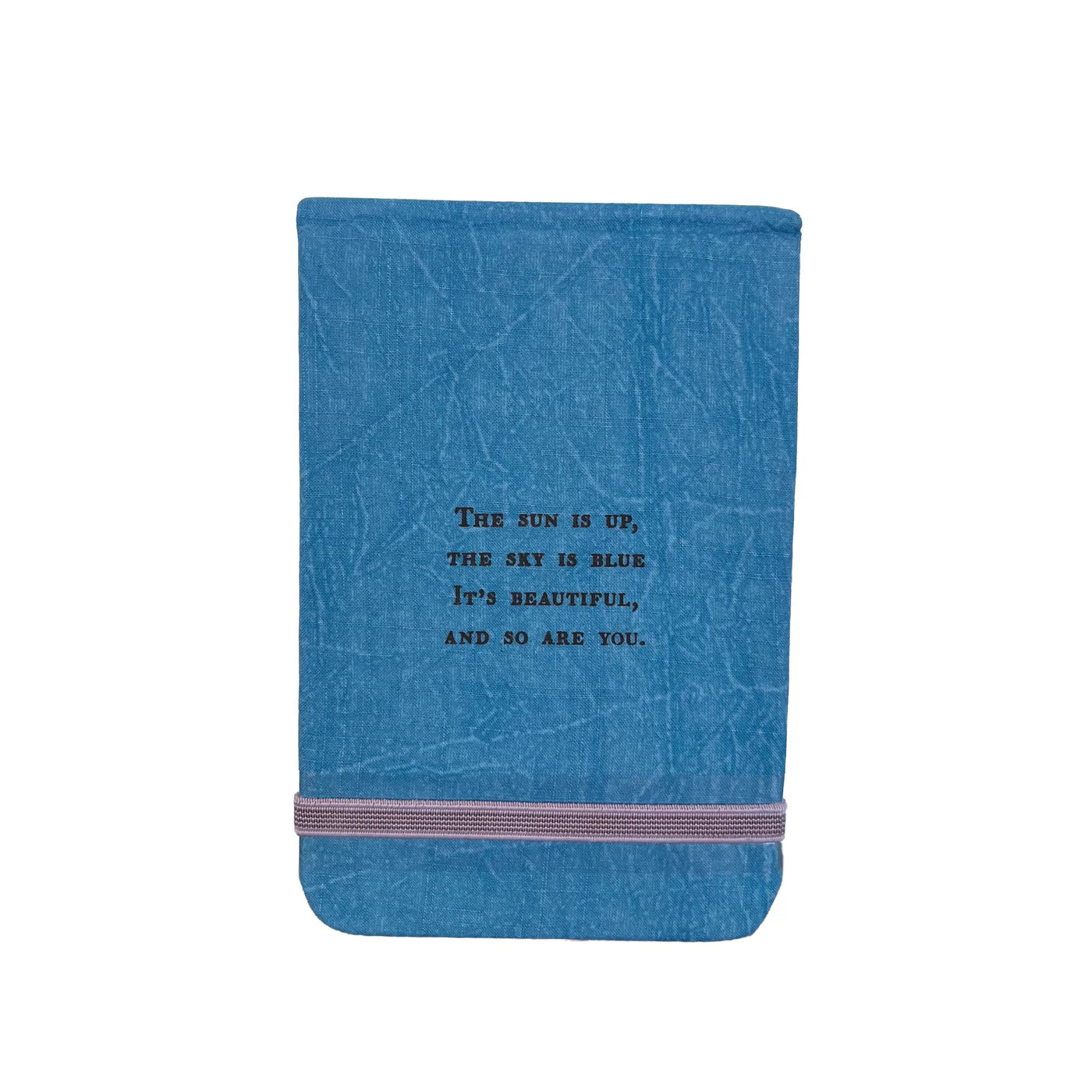 The Sun is Up Fabric Notebook