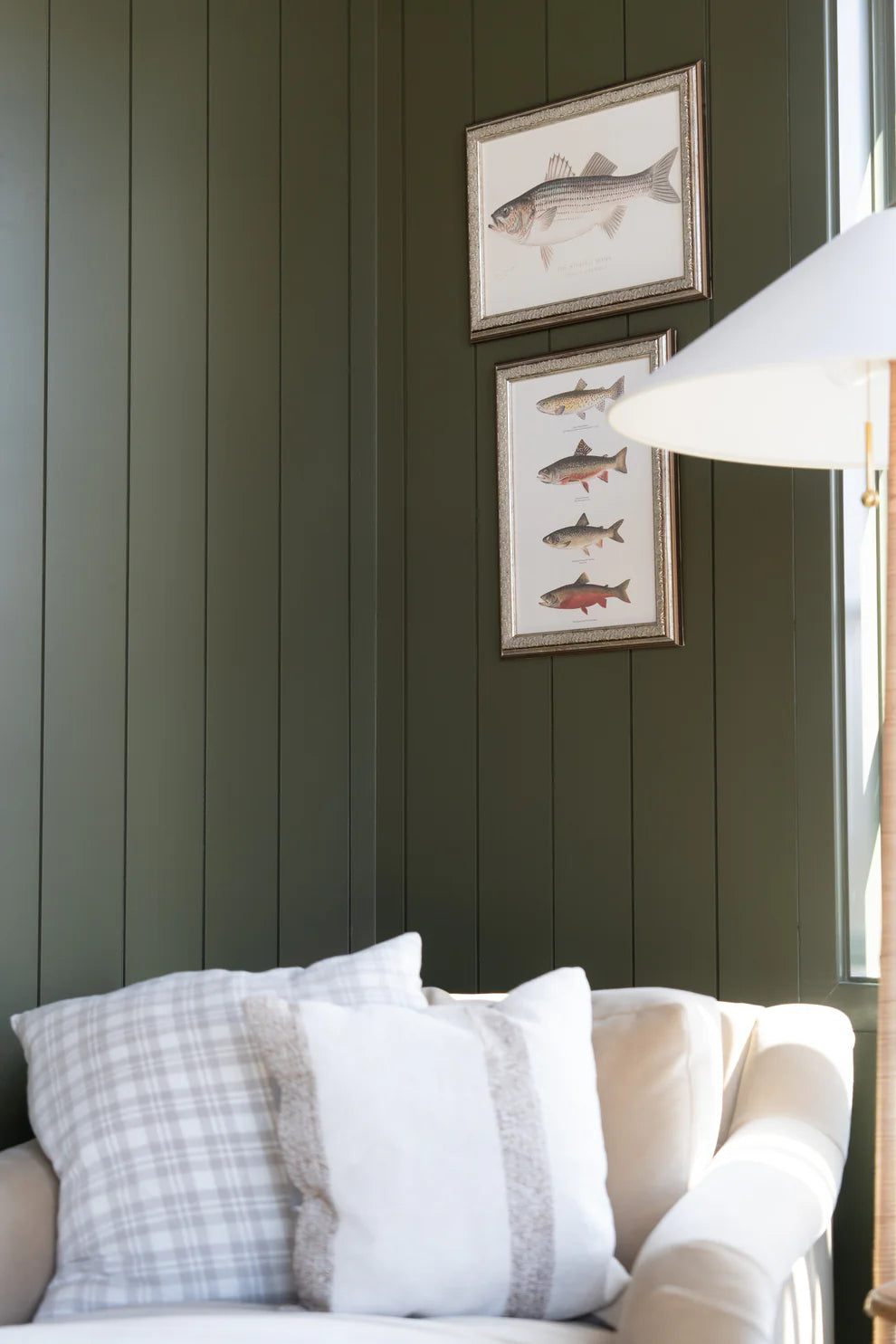 Vintage Trout Framed Art