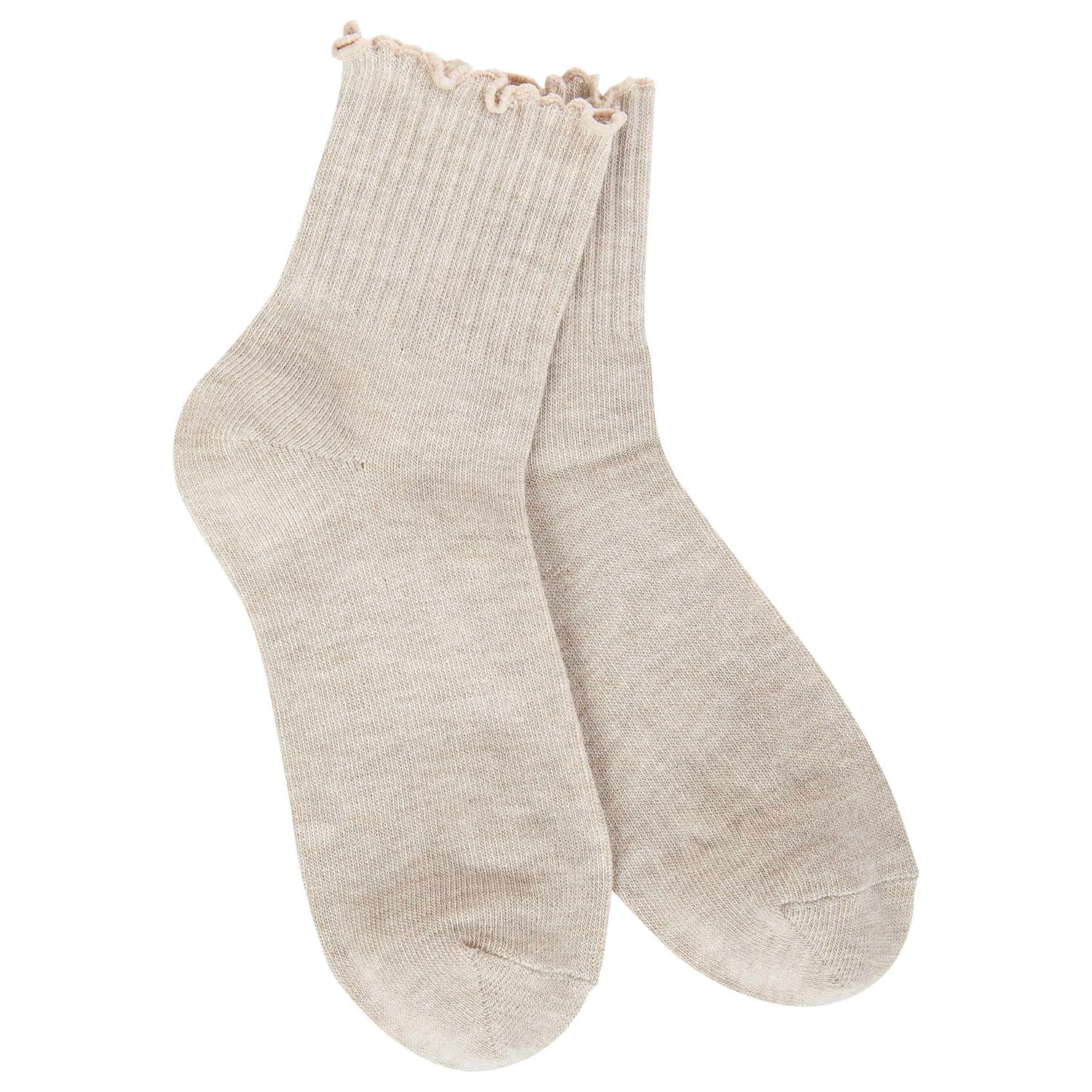 Weekend Quarter Ruffle Socks