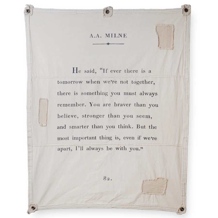 A.A. Milne Wall Hanging