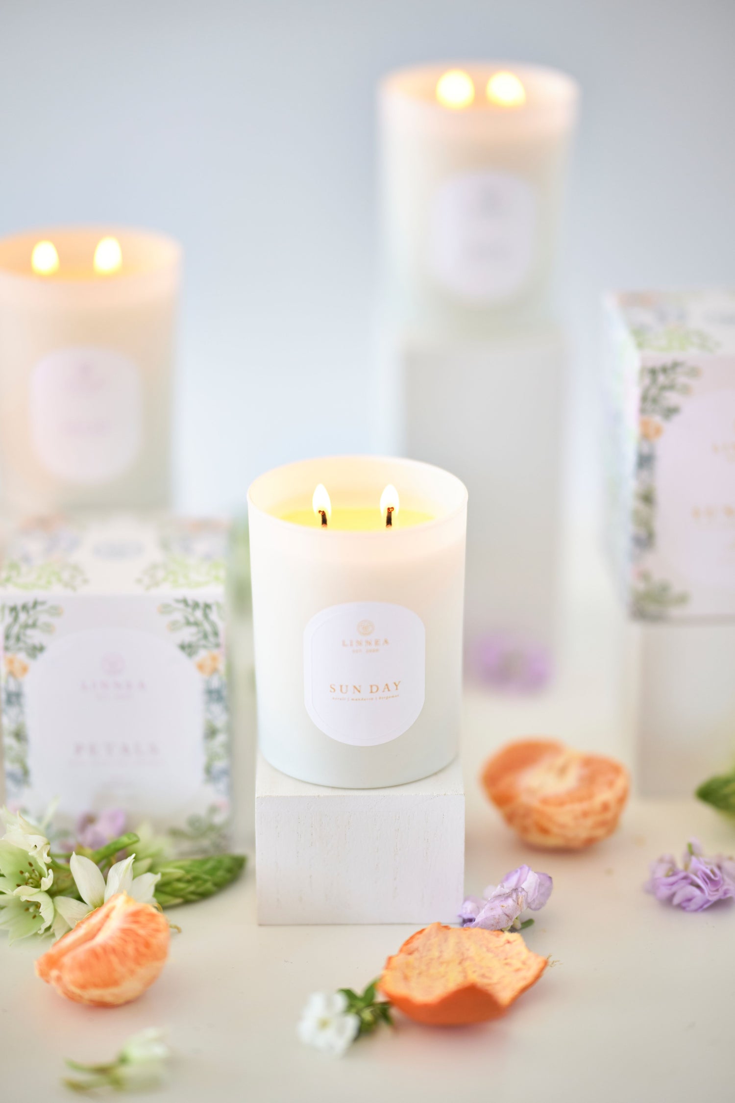 Sun Day 2 Wick Linnea Candle