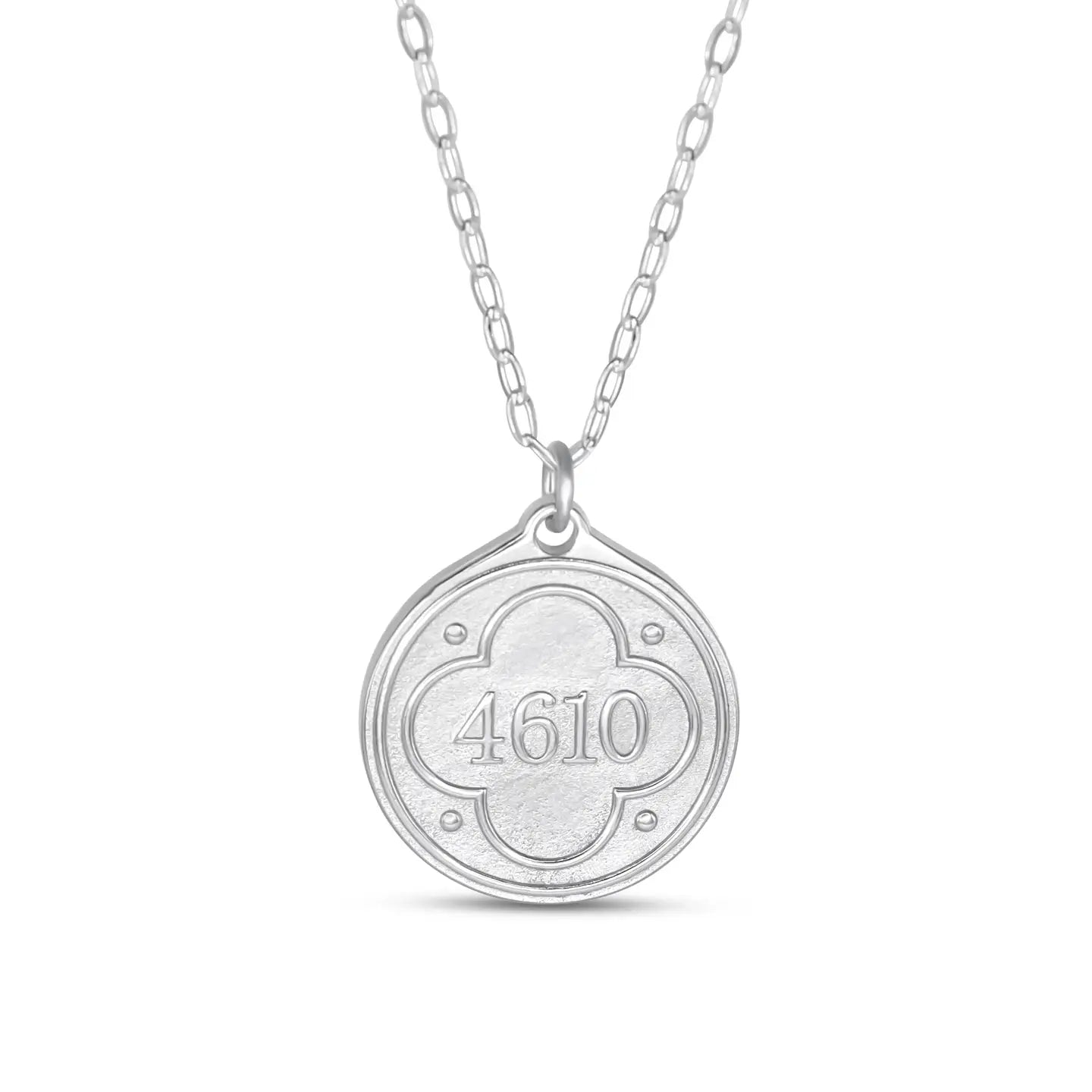 Psalms 46:10 Madison Sterling Silver Necklace