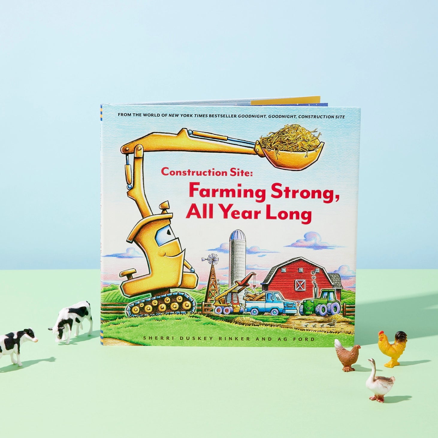 Construction Site: Farming Strong All Year Long Book