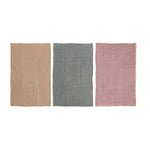 Oversized Stonewashed Cotton Waffle Weave Tea Towel, 3 Colors