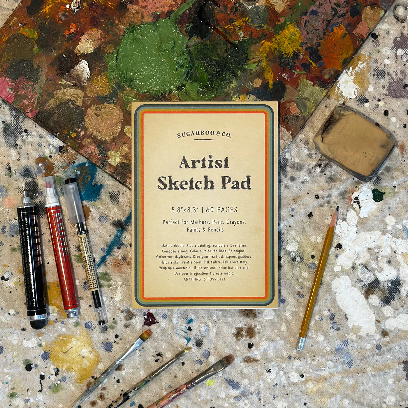 5.8" x 8.3" Artist Sketch Pad