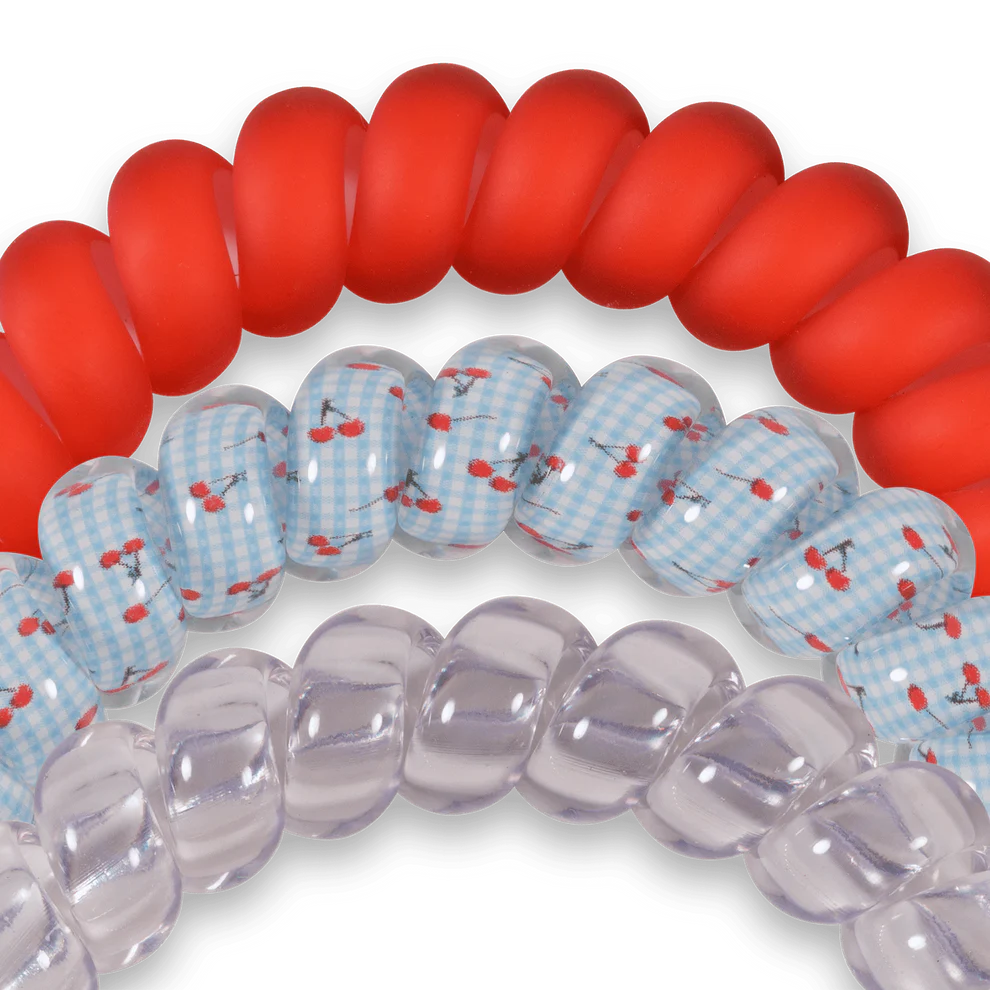 Basket of Cherries Teleties Hair Ties