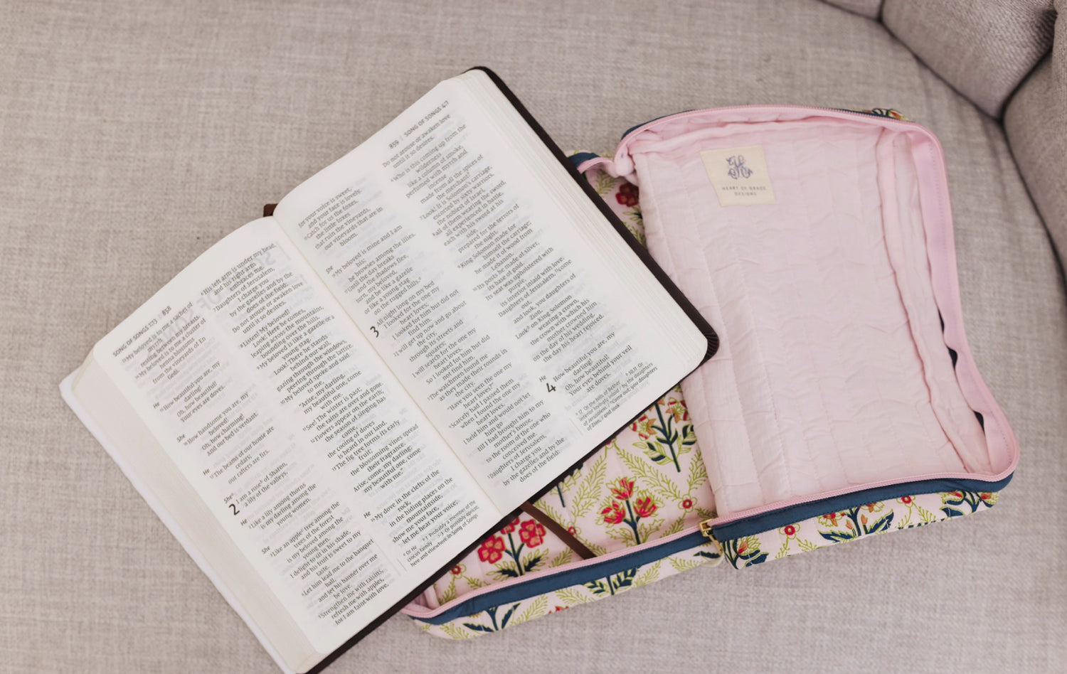 Quilted Bible Cover