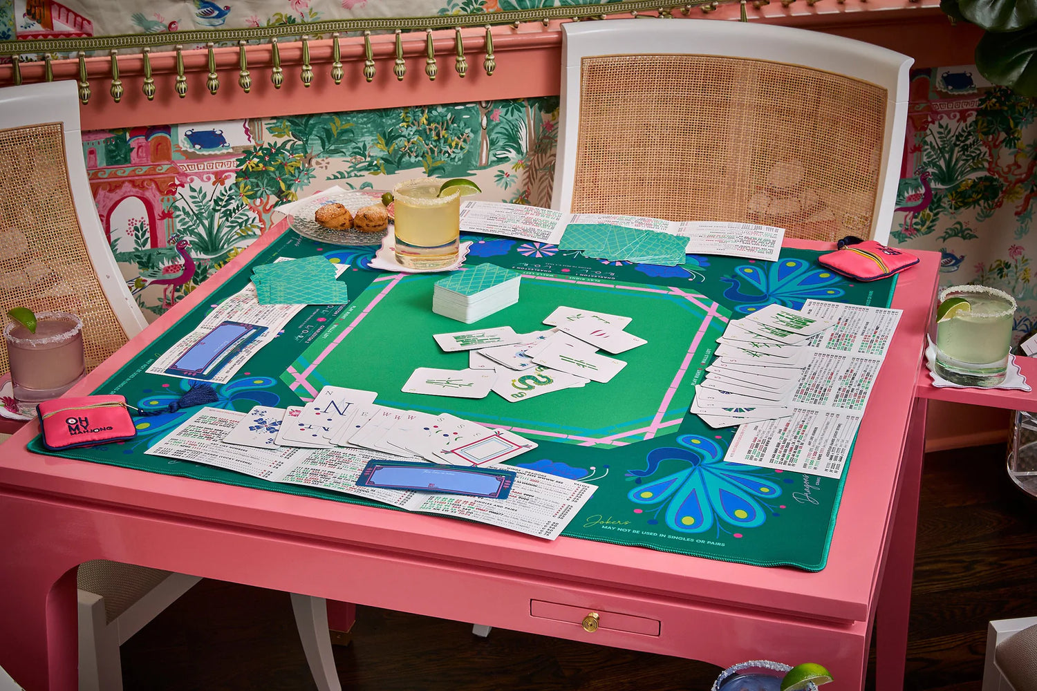 Birdie Green Mahjong Mat