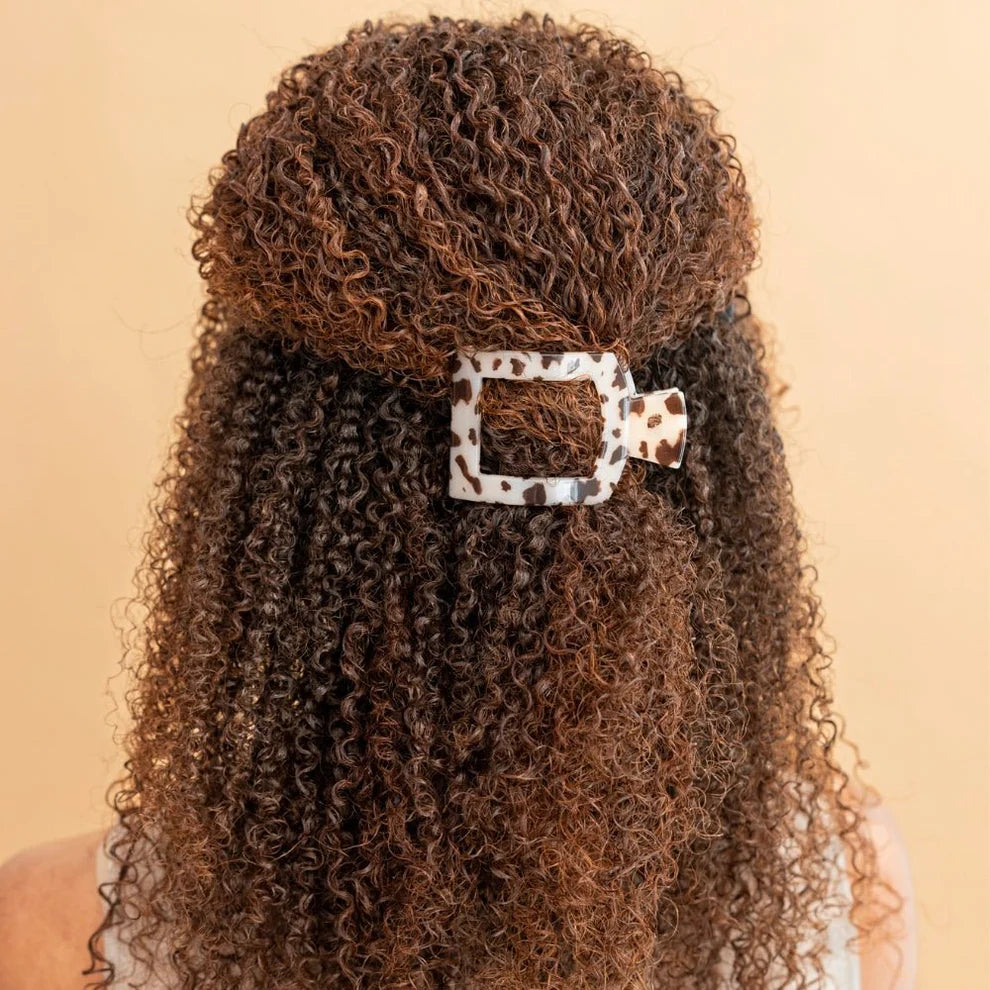 Small Flat Square Clip Teleties
