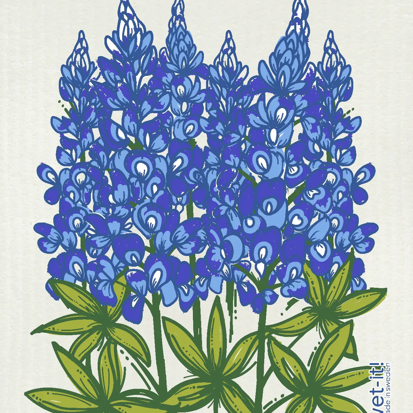 Blue Bonnet Wet It!