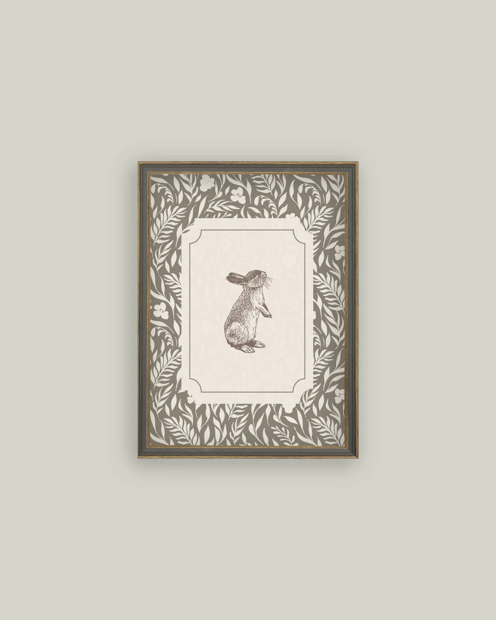 Brown Bunny Framed Art