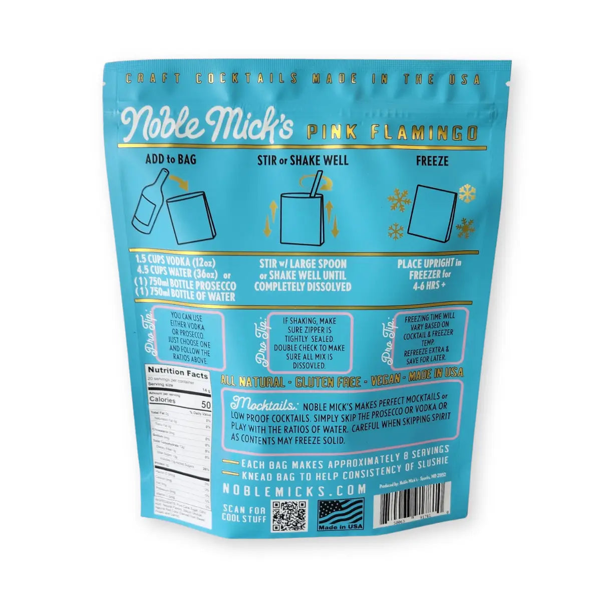 Pink Flamingo Frozen Cocktails