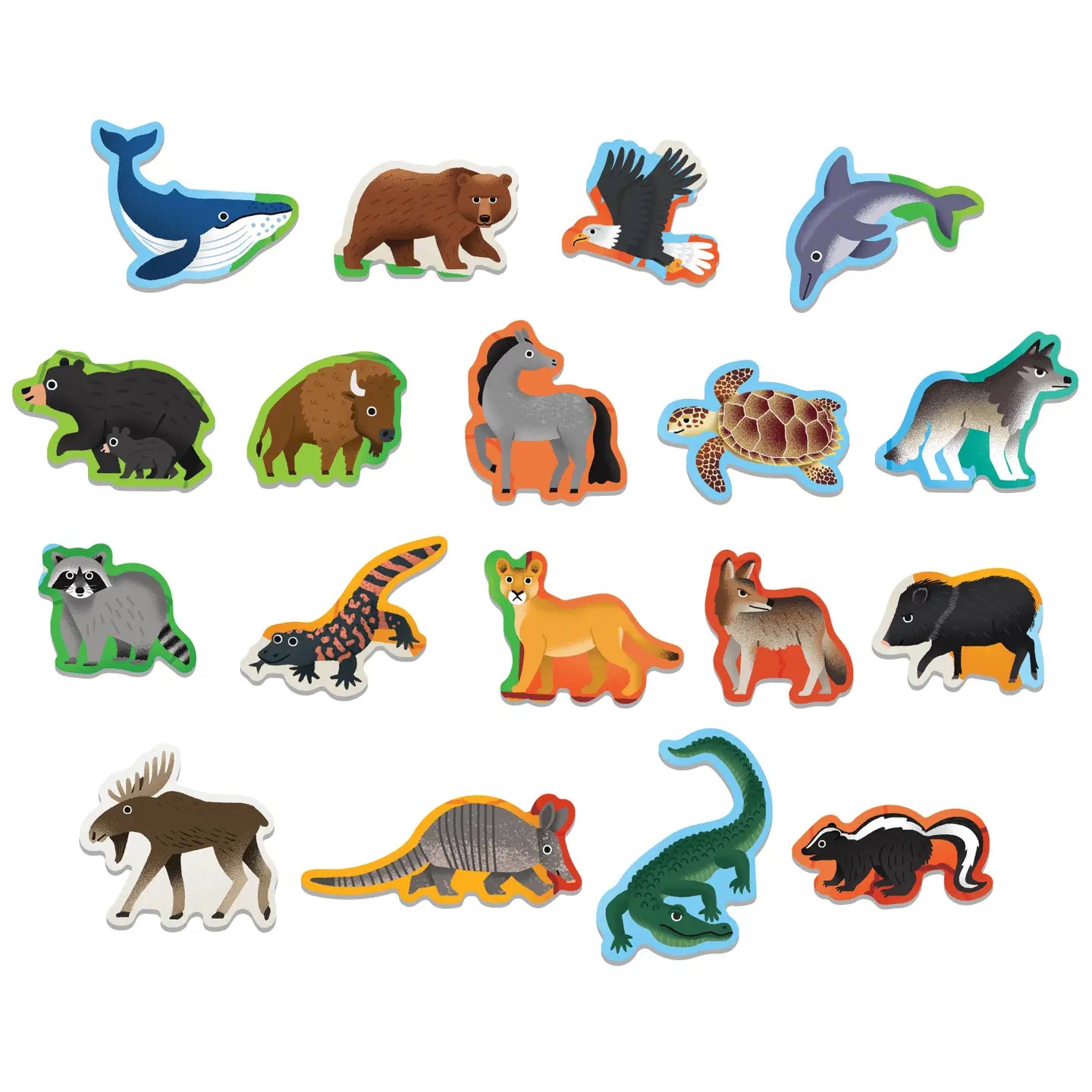 Little Park Ranger : National Parks Map of the U.S.A. Puzzle