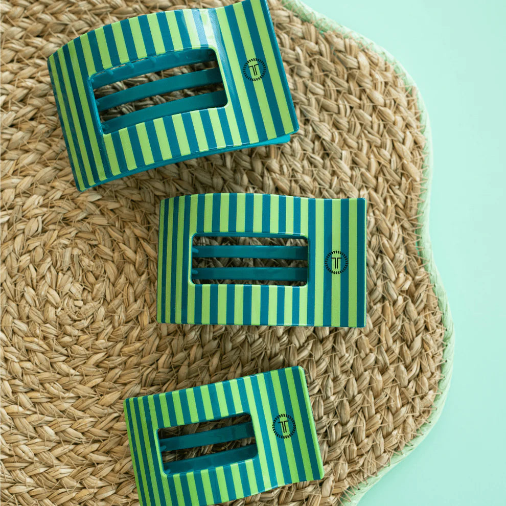 Cabana Cutie Flat Rectangle Teleties Hair Clip