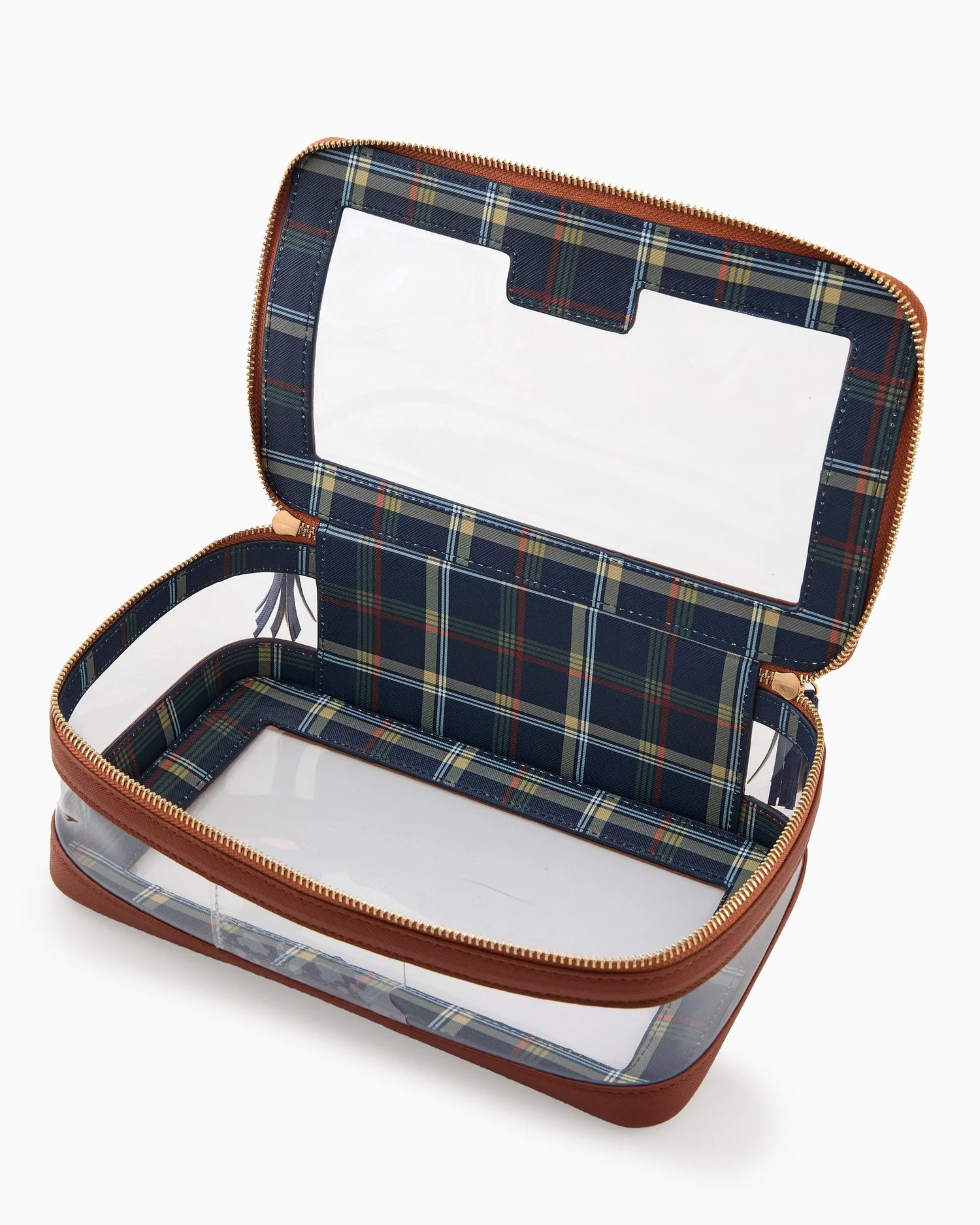 Cognac Mahjong Tile Storage Bag