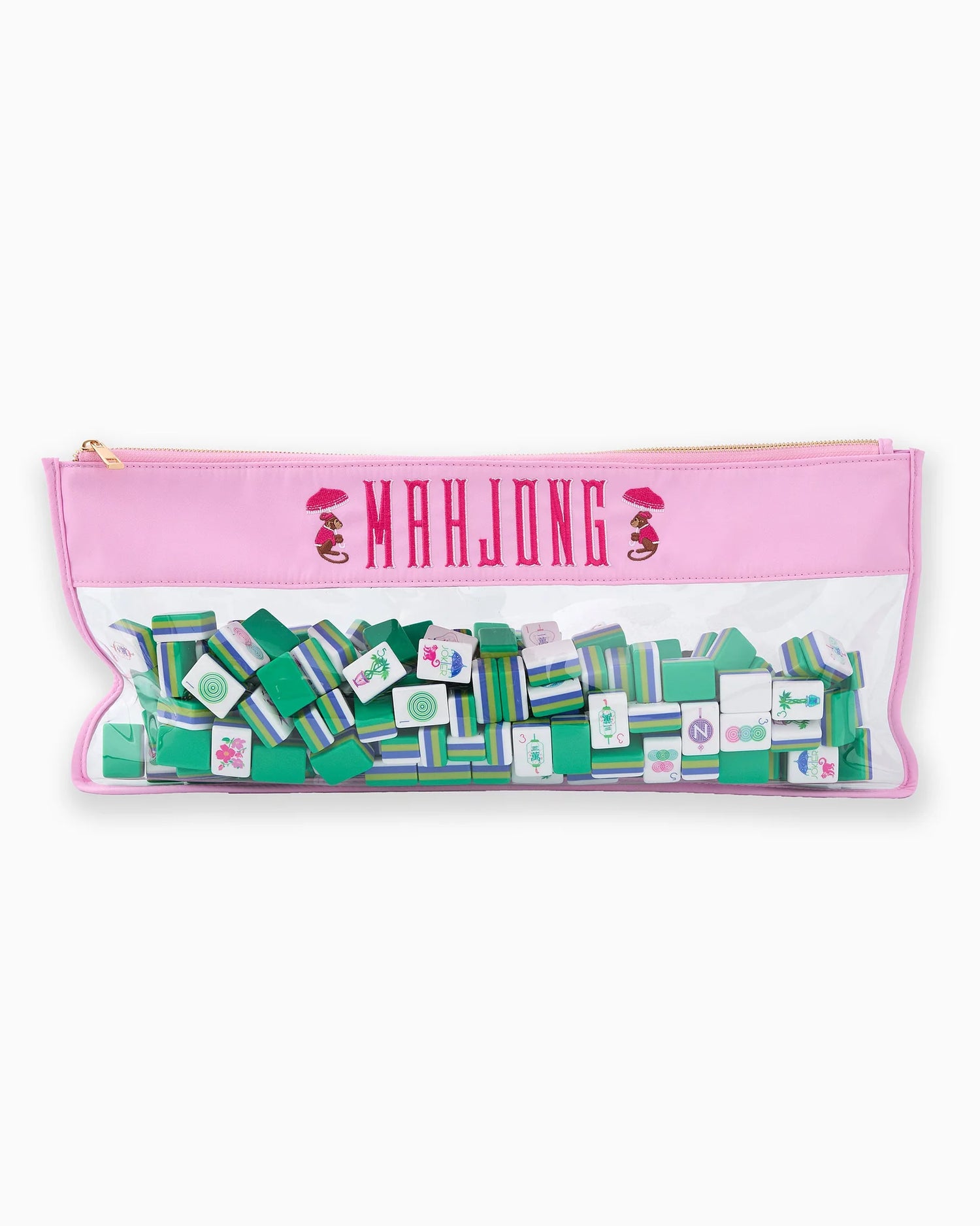 Cotton Candy Monkey Mahjong Bag