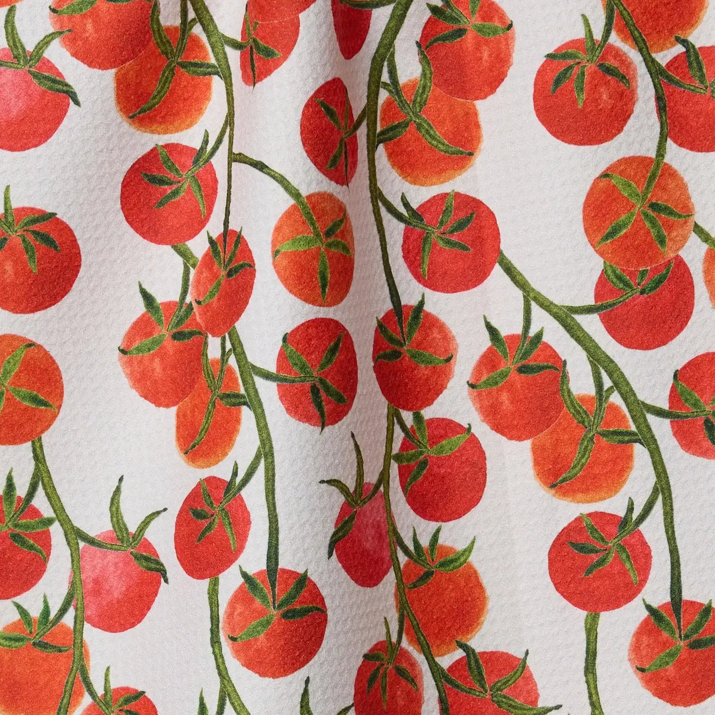Ripe and Ready Geometry Tea Towel